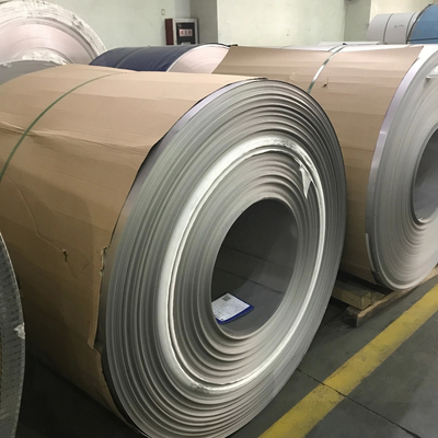 کویل فولادی ضد زنگ سفارشی 8k 430 AISI 120mm نورد سرد