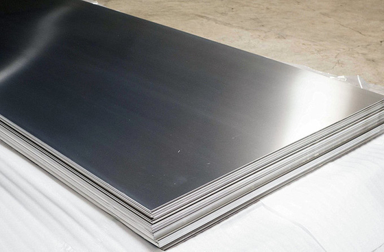 ورق فولادی Inox 316L JIS 8K نورد سرد 0.1mm - 300mm